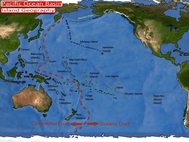 Geographie der Inseln des Pazifiks